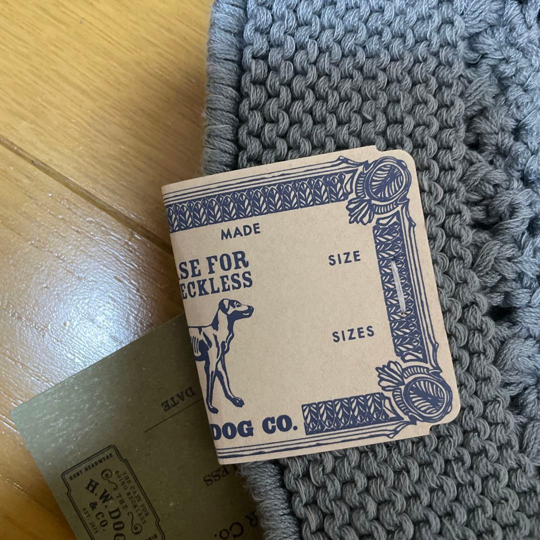 THE H.W DOG&CO コットンニットハット