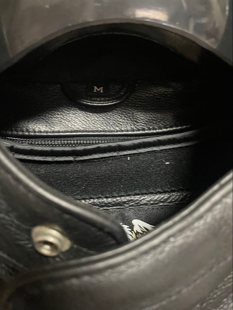 Harley-Davidson ブラックレザー ジャケット M