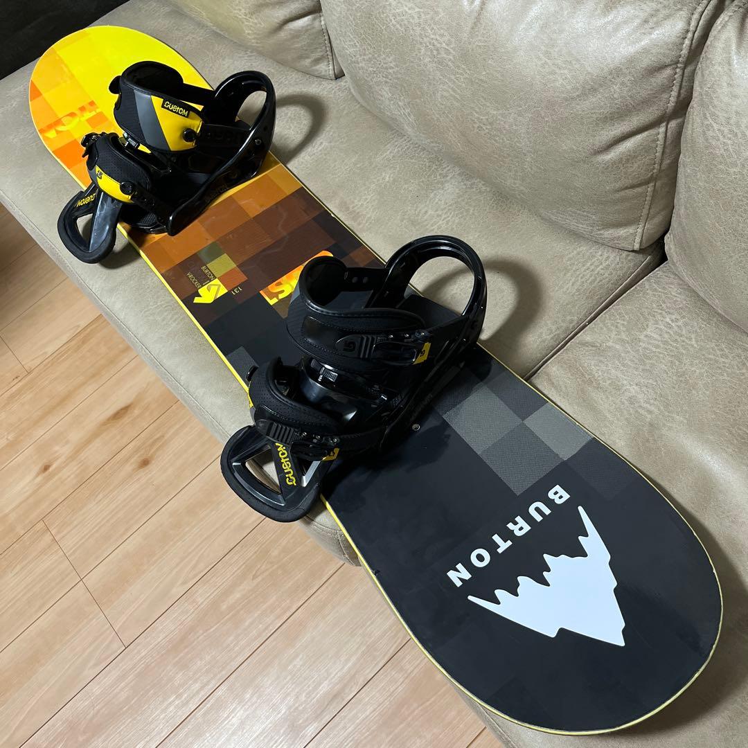 BURTON CUSTOM 131 × BURTON COSTOM S