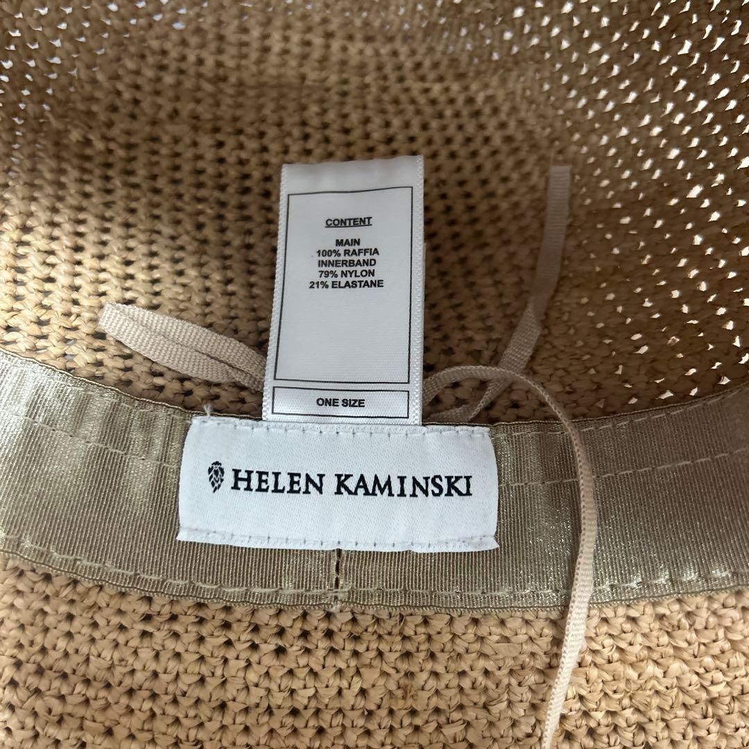 HELEN KAMINSKI プロバンス8 麦わら帽子 ベージュ ワンサイズ