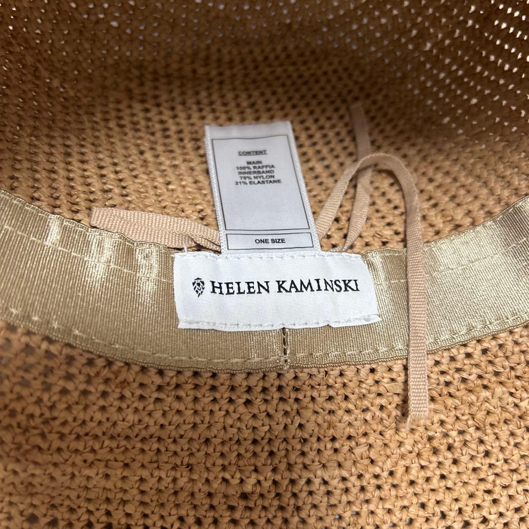 HELEN KAMINSKI プロバンス8 麦わら帽子 ベージュ ワンサイズ