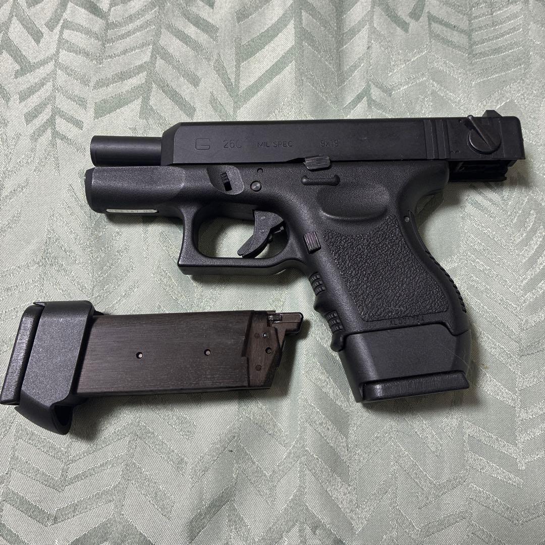 KSC グロック26C MILSPEC スペアマガジン付　ガスブロフルオート
