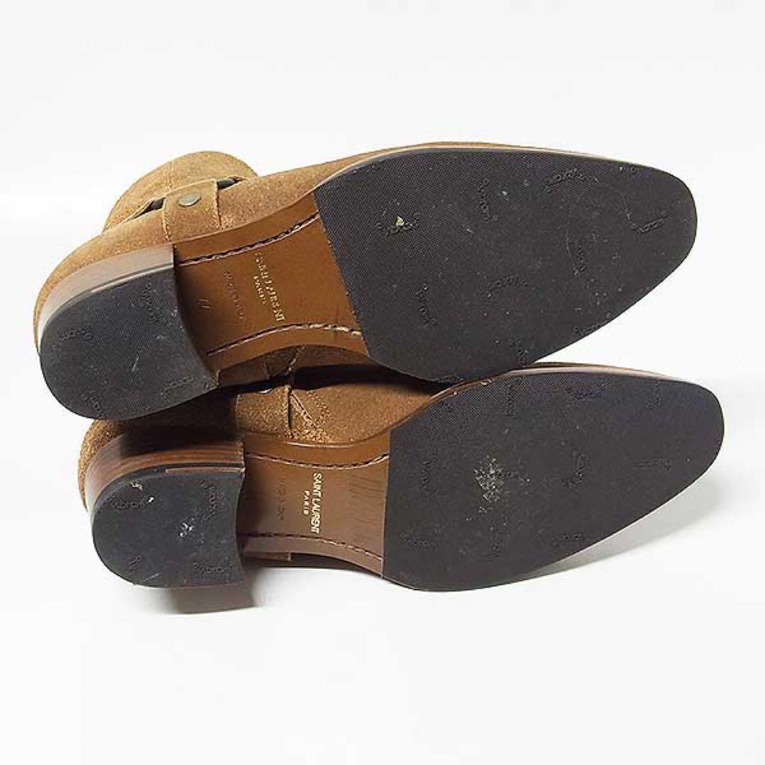 【SAINT LAURENT】クラシック ワイアット ハーネスブーツ 44