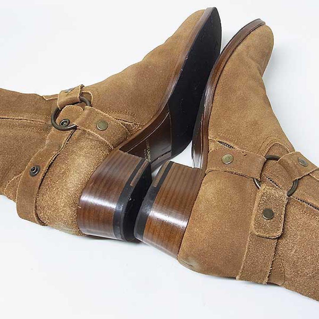 【SAINT LAURENT】クラシック ワイアット ハーネスブーツ 44