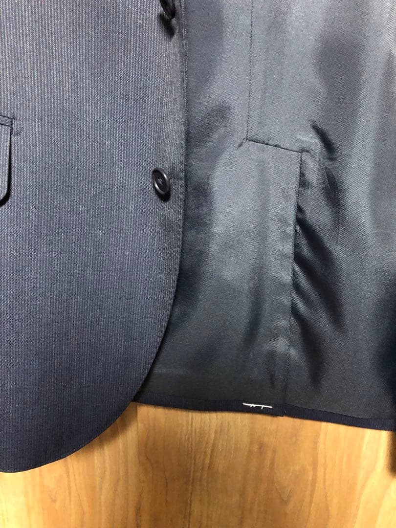 ダークブルーグレー ビジネススーツ　青山　BE5