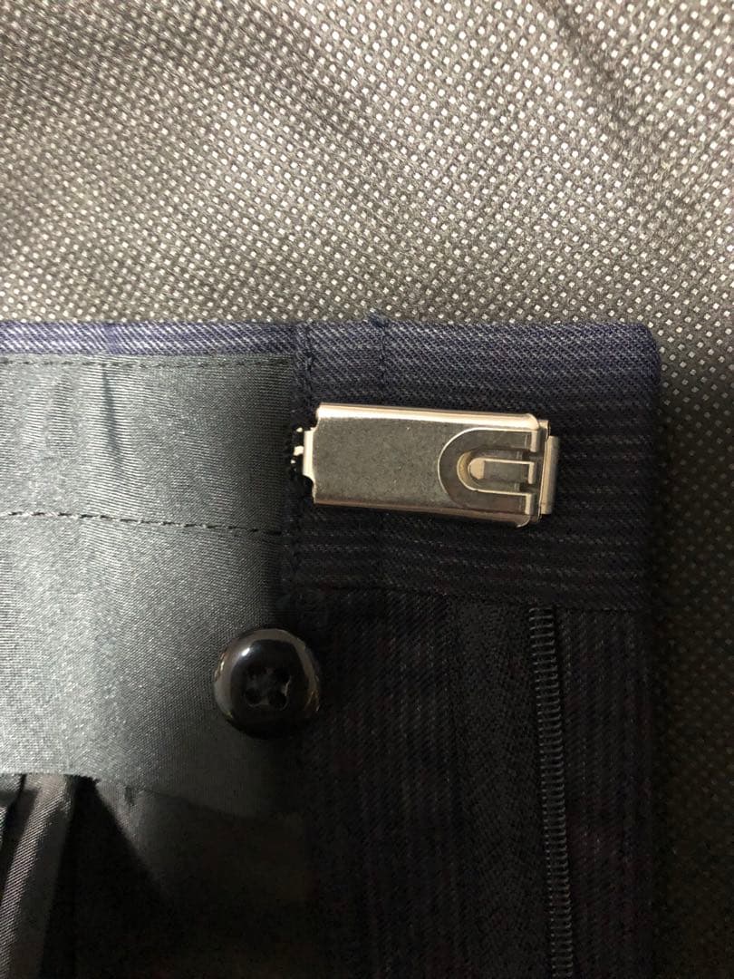 ダークブルーグレー ビジネススーツ　青山　BE5