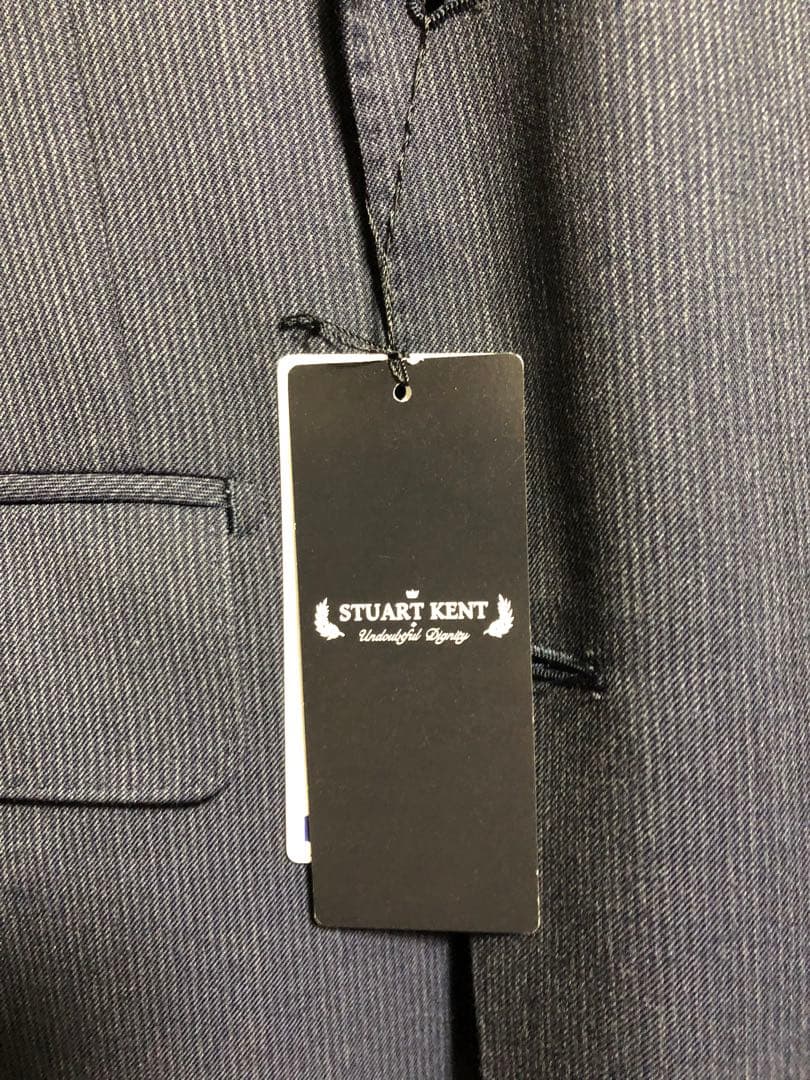 ダークブルーグレー ビジネススーツ　青山　BE5