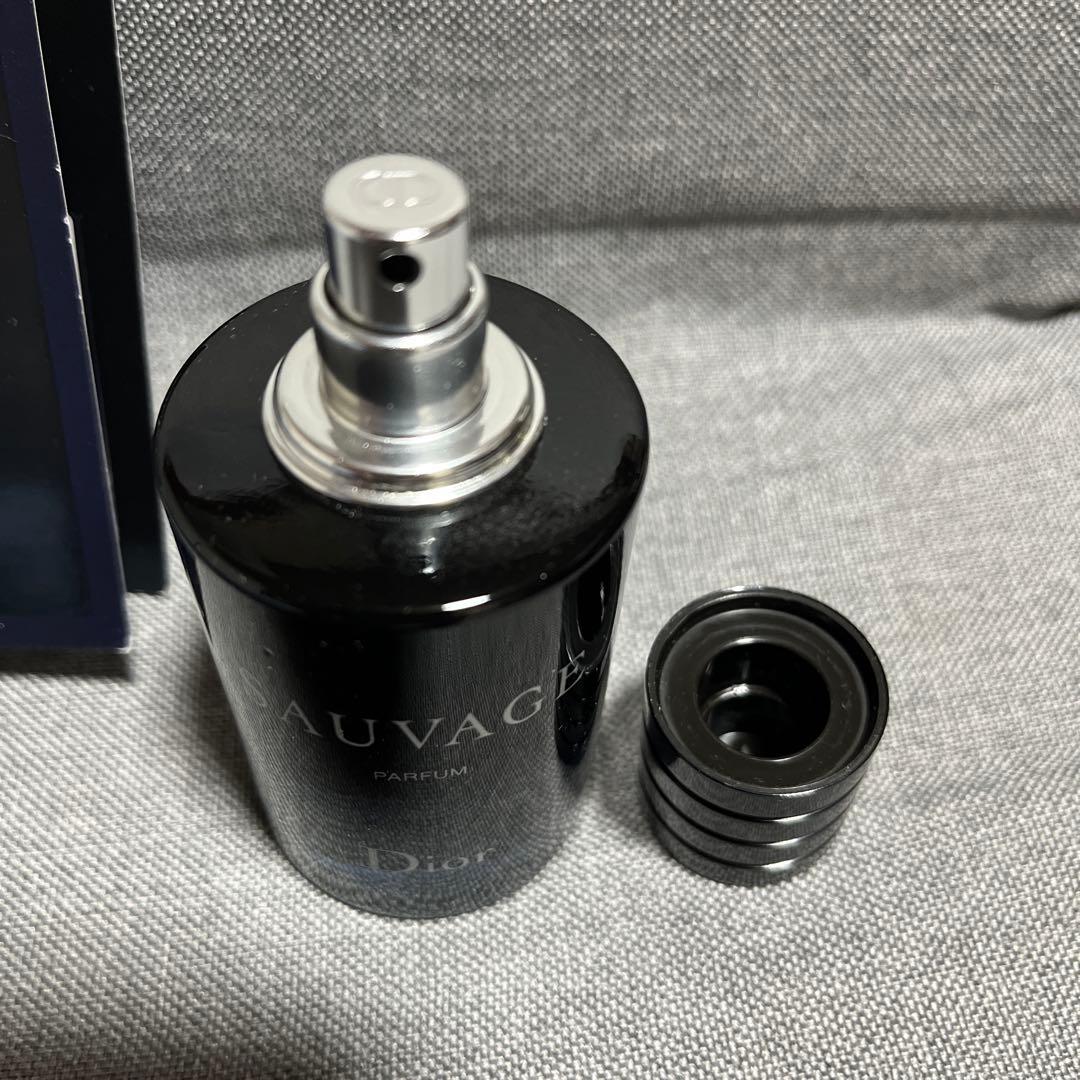 百貨店購入・正規品【Dior】 SAUVAGE PARFUM 60mlおまけ付き