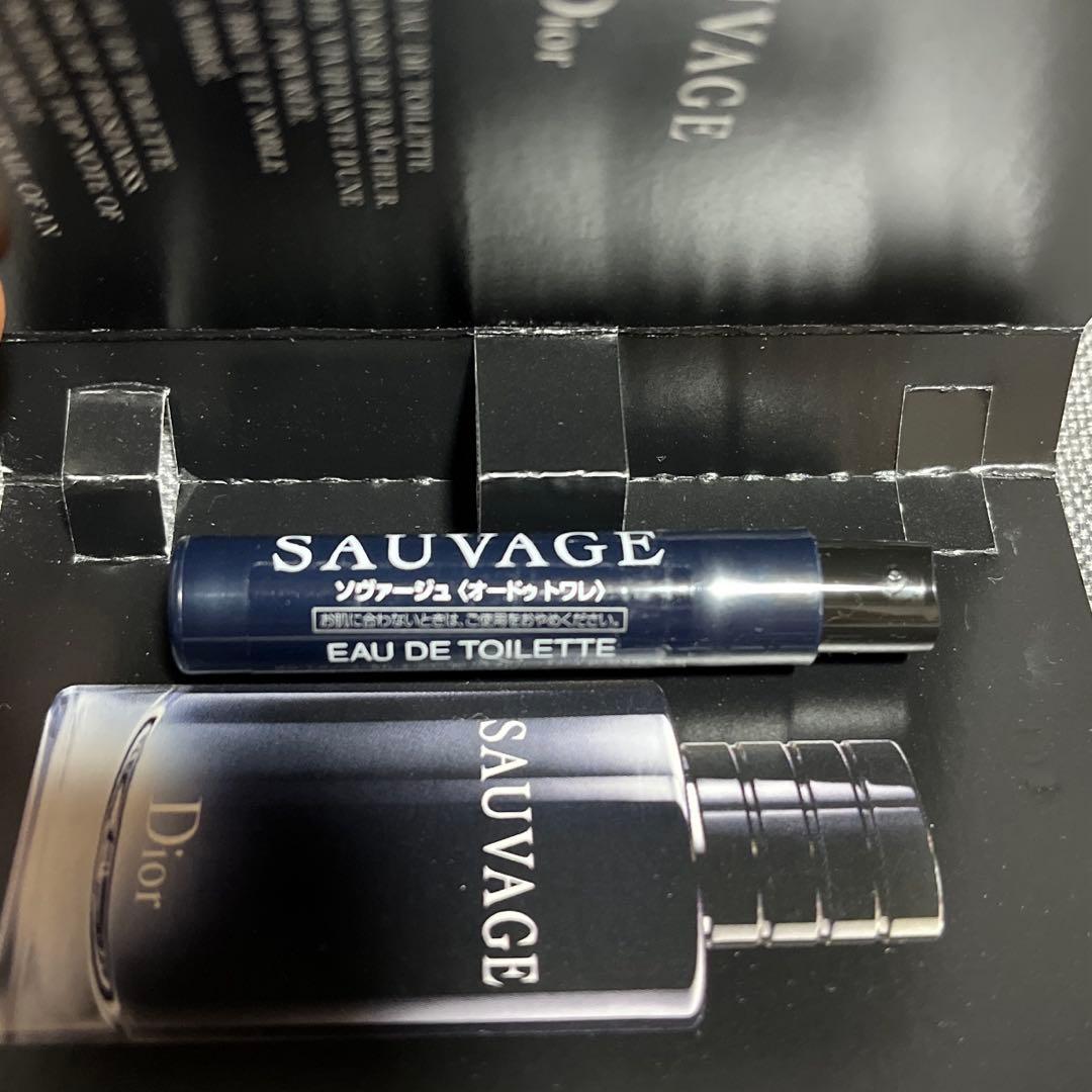 百貨店購入・正規品【Dior】 SAUVAGE PARFUM 60mlおまけ付き