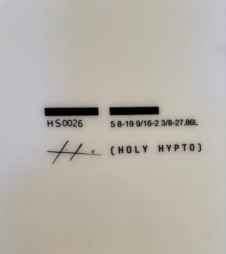 サーフィン・ボディボード HAYDENSHAPES HOLY-HYPTO 5'8 FCS2