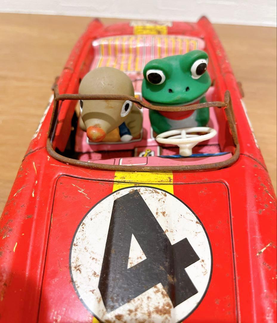 超希少　ケロヨンともぐちゃんのスポーツカー　フェラーリー　当時物 ビンテージ