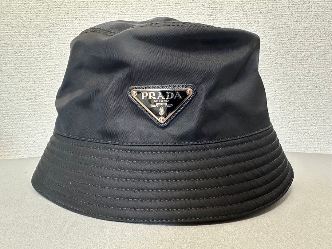 【初売り特価】PRADA バケットハット Sサイズ ナイロン