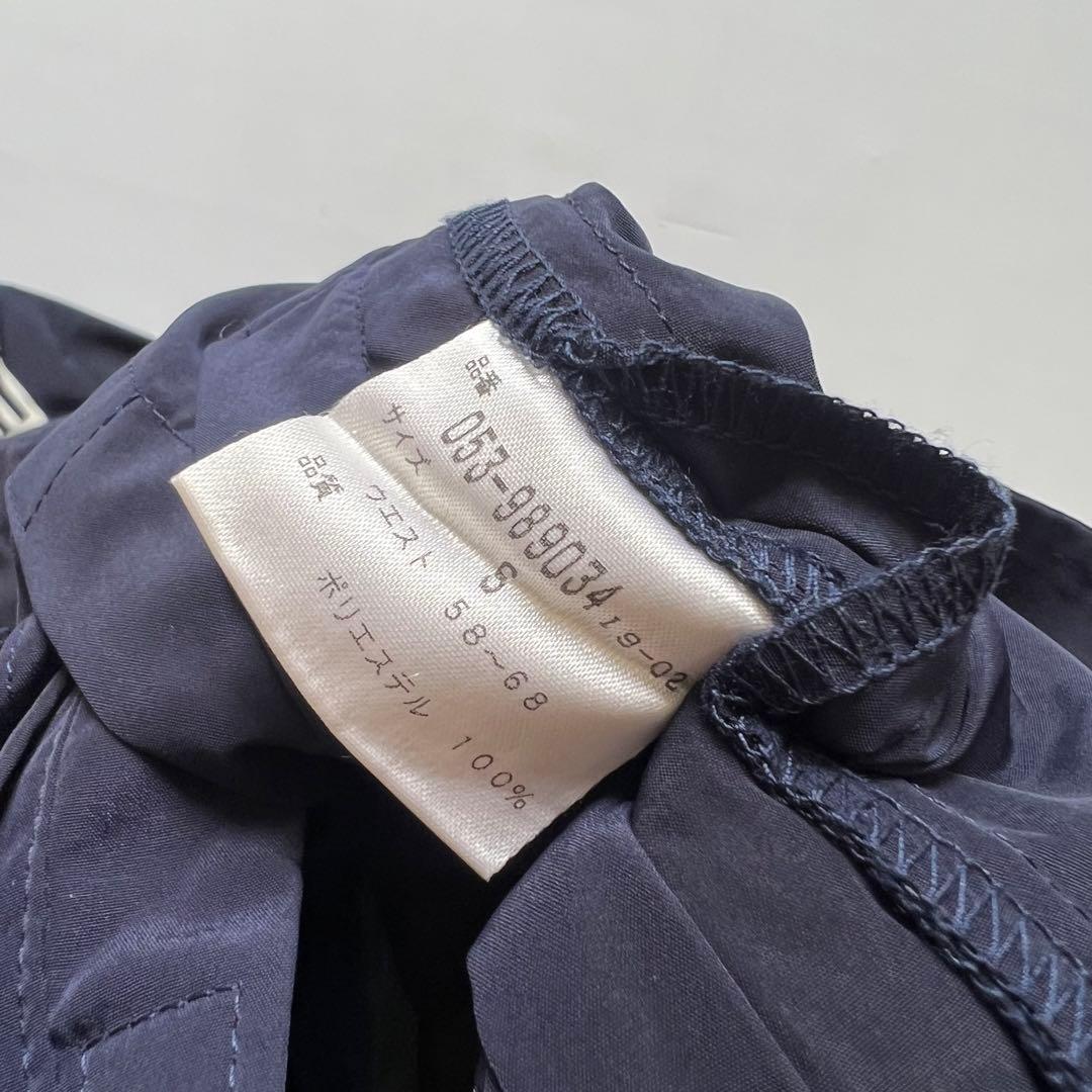 Pearly gates パーリーゲイツ　レインウェア　雨具　ゴルフ　紺　ロゴ