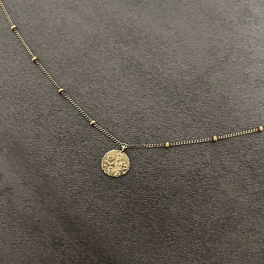 m*i様 MARIHAマリハZeus/Vaseスタッドチェーンネックレス47cm