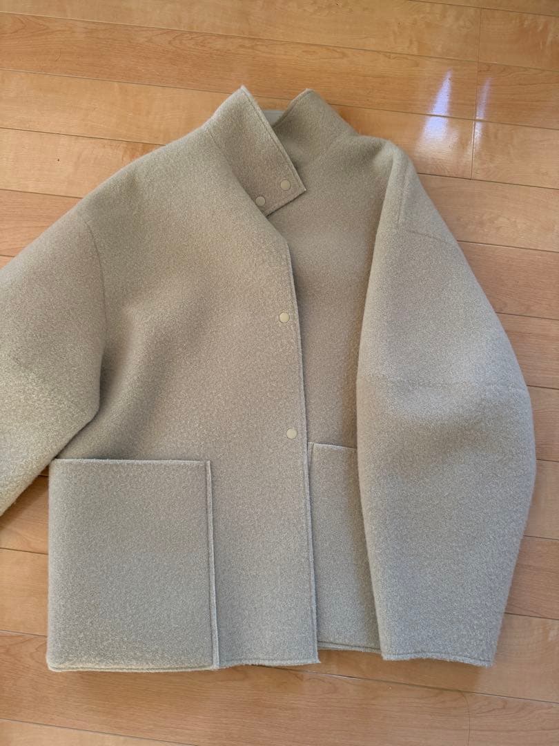 アパートバイ　ムートンリバーブルゾン