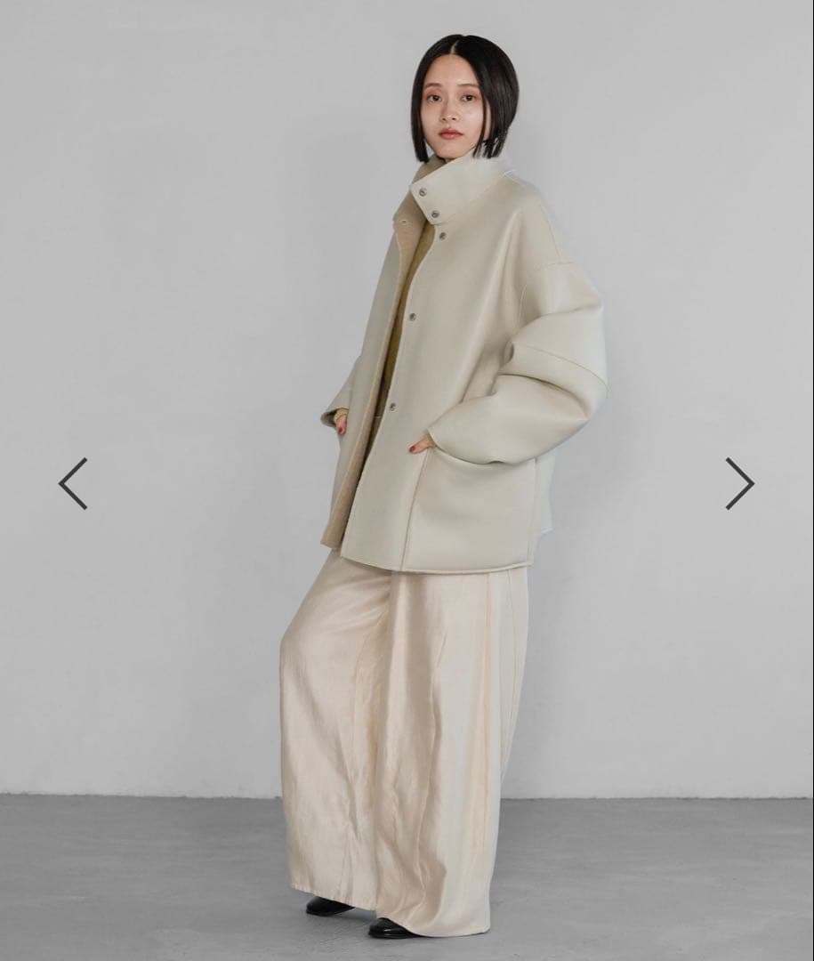 アパートバイ　ムートンリバーブルゾン