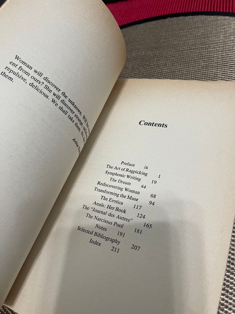 希少　The Writings of Anaïs Nin