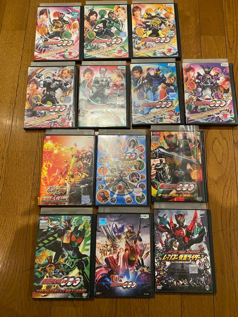 仮面ライダー　オーズ　テレビシリーズ　劇場版