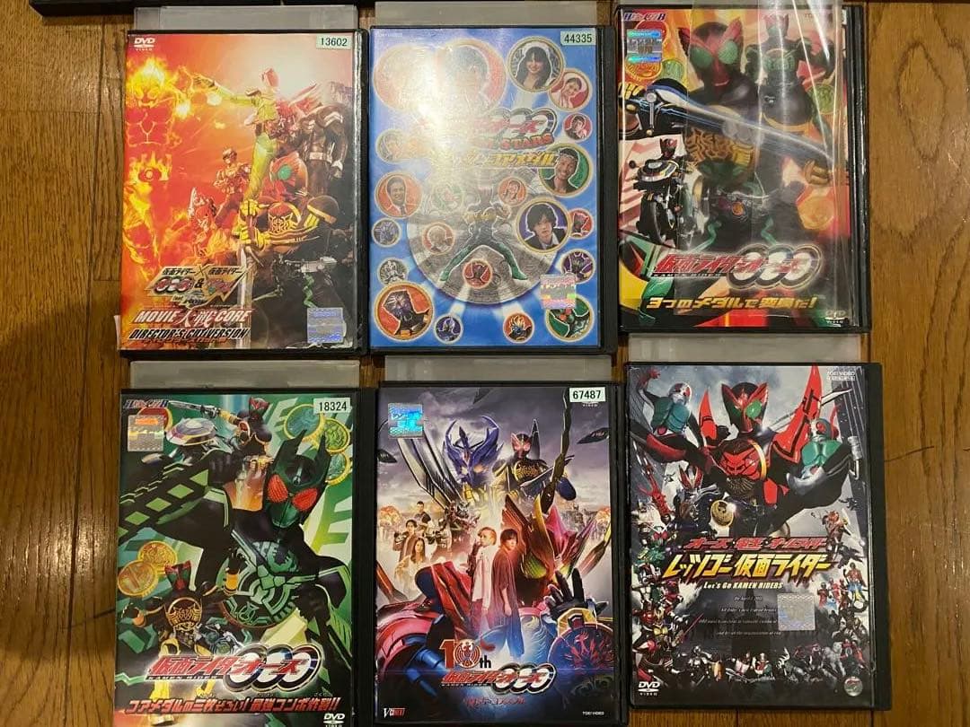 仮面ライダー　オーズ　テレビシリーズ　劇場版