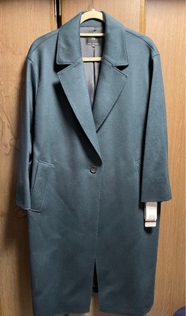 限定値下げ！23区カシミヤ混ウールコート
