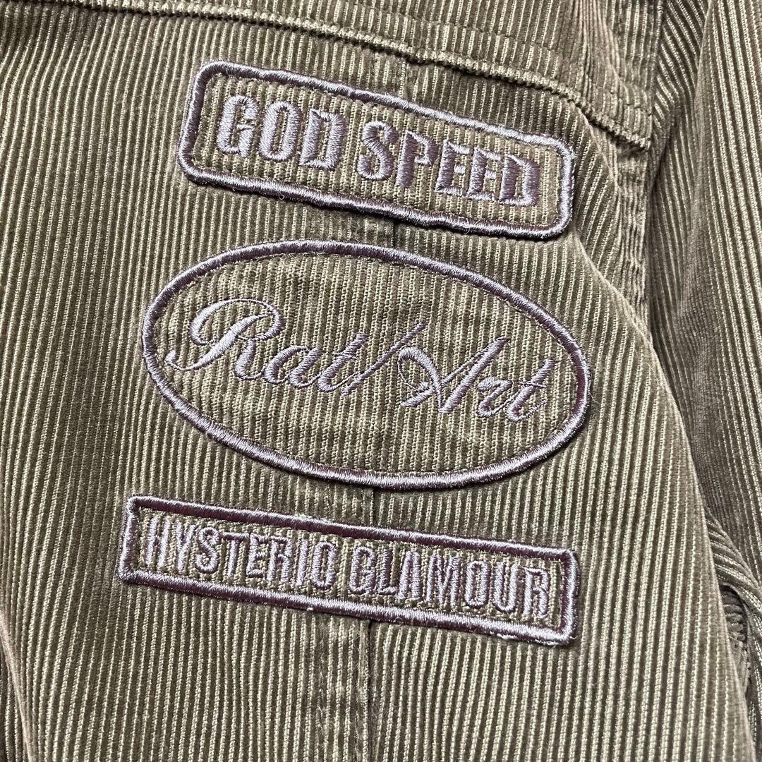 美品！ HYSTERIC GLAMOUR コーデュロイ裏ボアジャケット