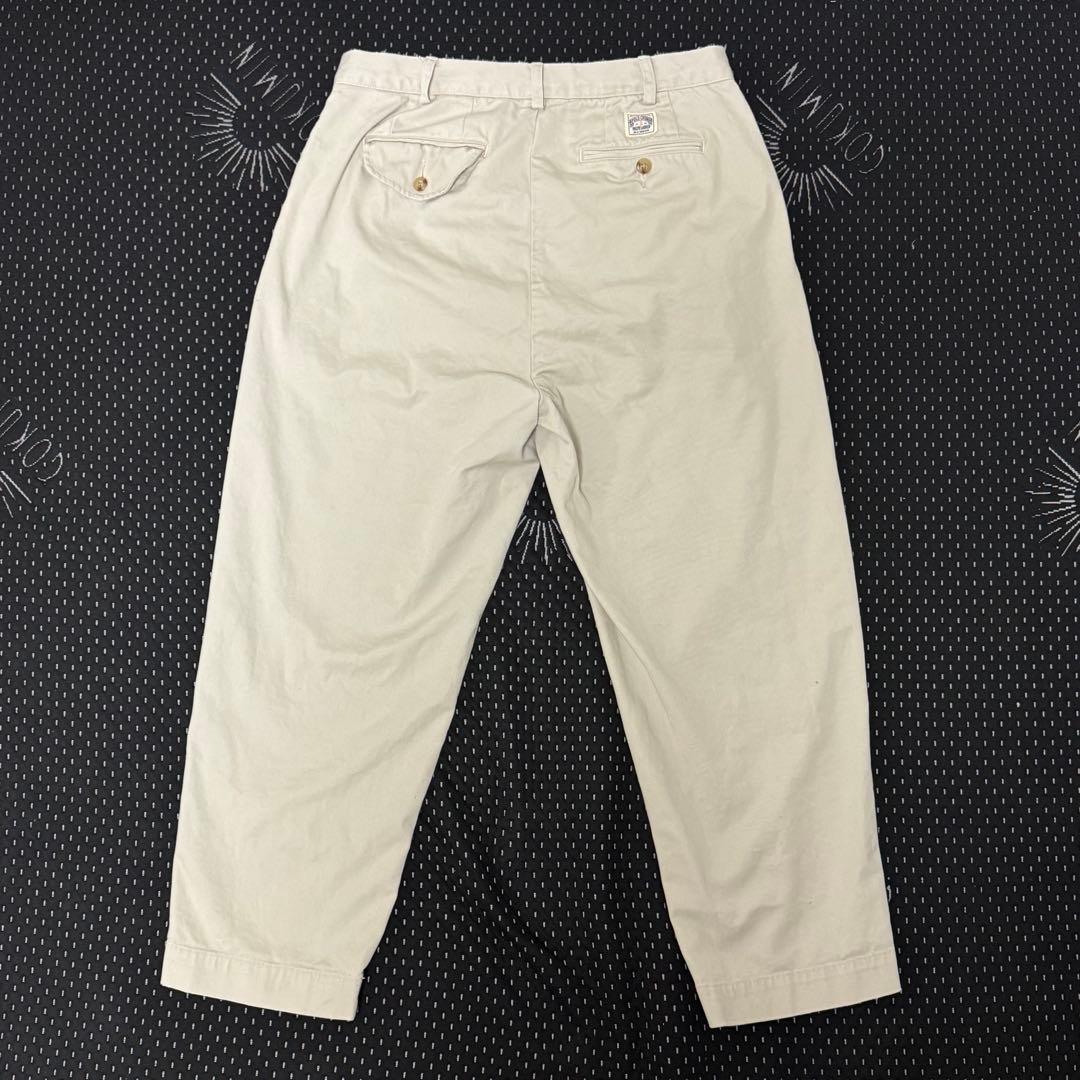 POLO RALPH LAUREN チノパンツ 30 グレージュ/オフホワイト