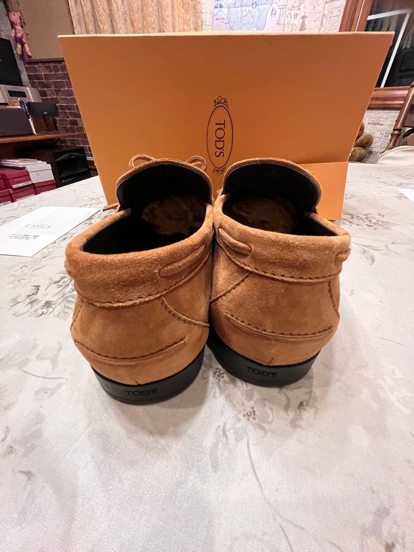 TOD’S トッズ　メンズ　スウェード　7