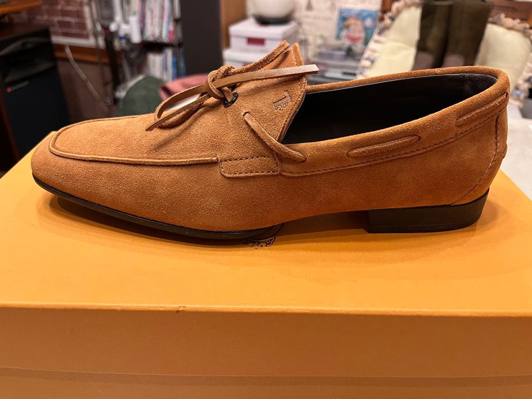 TOD’S トッズ　メンズ　スウェード　7