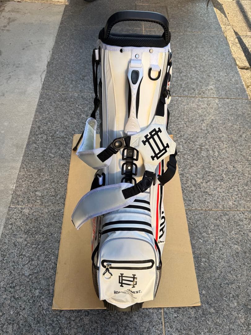 【新品未使用】ホーンガーメント　スタンド　キャディバッグ　フードカバー付