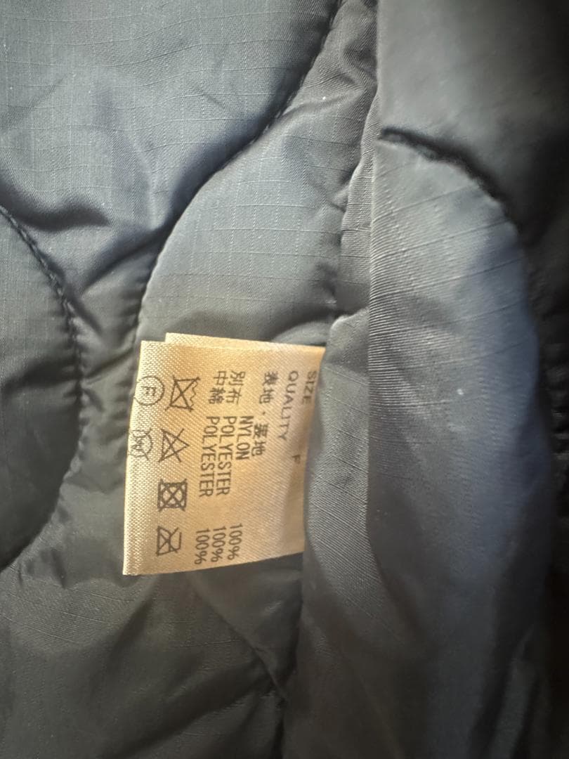 TODAYFUL ブラック キルティングショートベスト