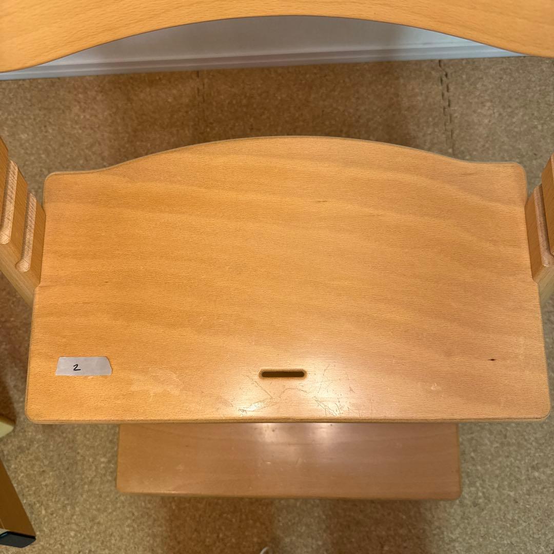 ストッケ トリップトラップ ナチュラル 2台