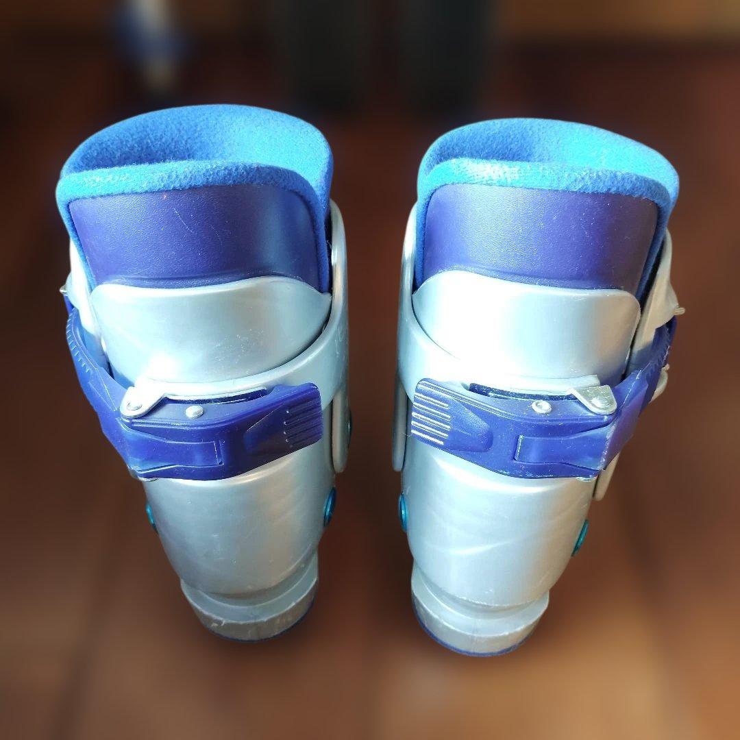 KAZAMA 90cm キッズ スキーセット ブルー