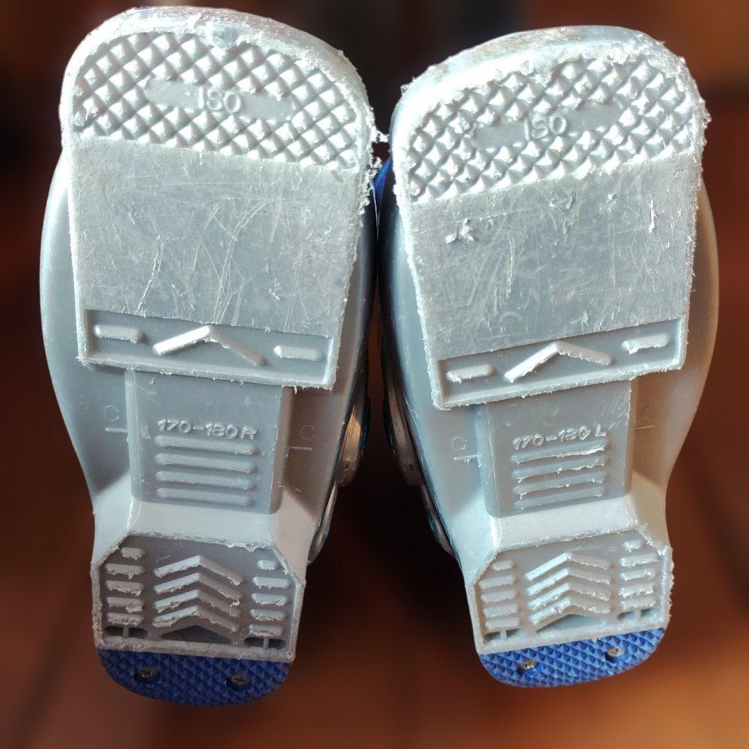 KAZAMA 90cm キッズ スキーセット ブルー