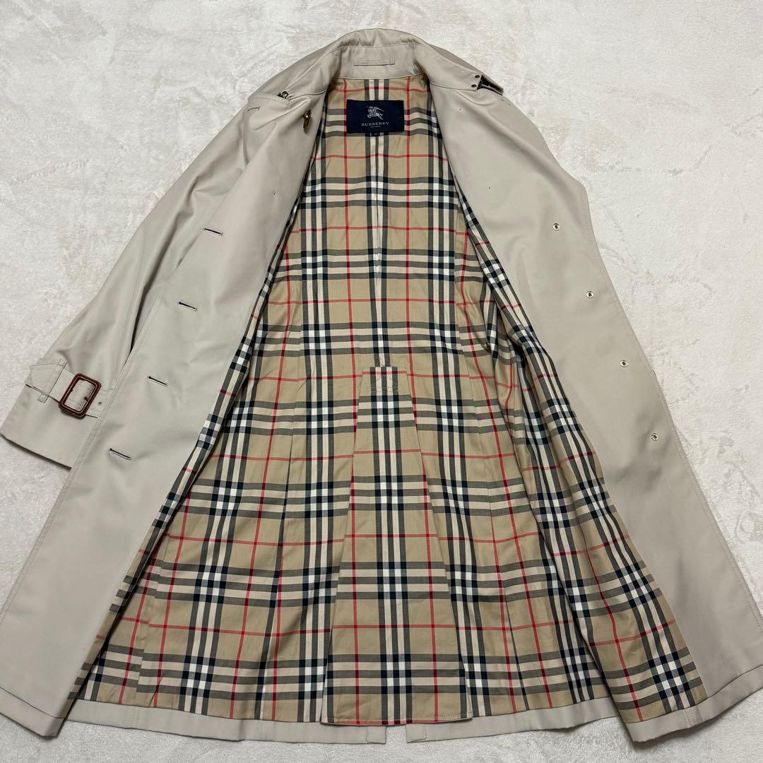 美品　バーバリーロンドン　トレンチコート　ベージュ　40 L チェック