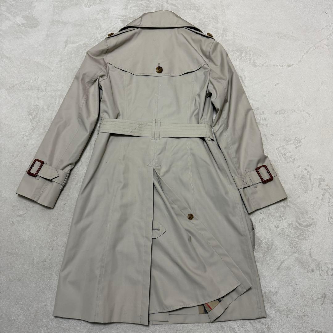 美品　バーバリーロンドン　トレンチコート　ベージュ　40 L チェック