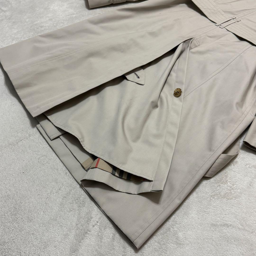 美品　バーバリーロンドン　トレンチコート　ベージュ　40 L チェック