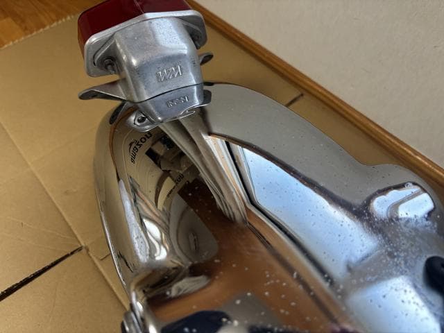 SR400 純正 リアフェンダー WM ルーカステールランプ付き