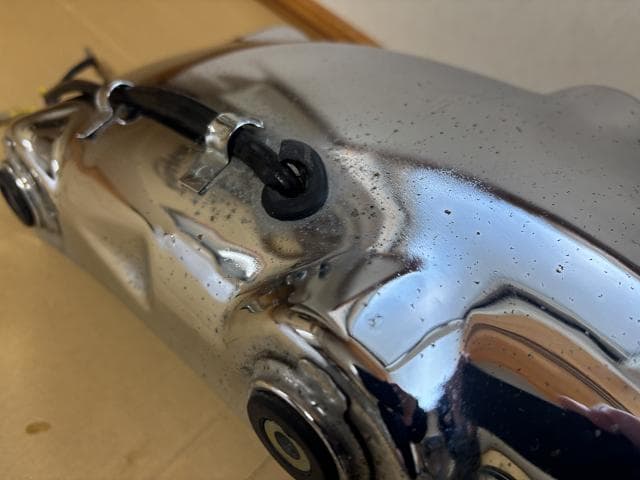 SR400 純正 リアフェンダー WM ルーカステールランプ付き