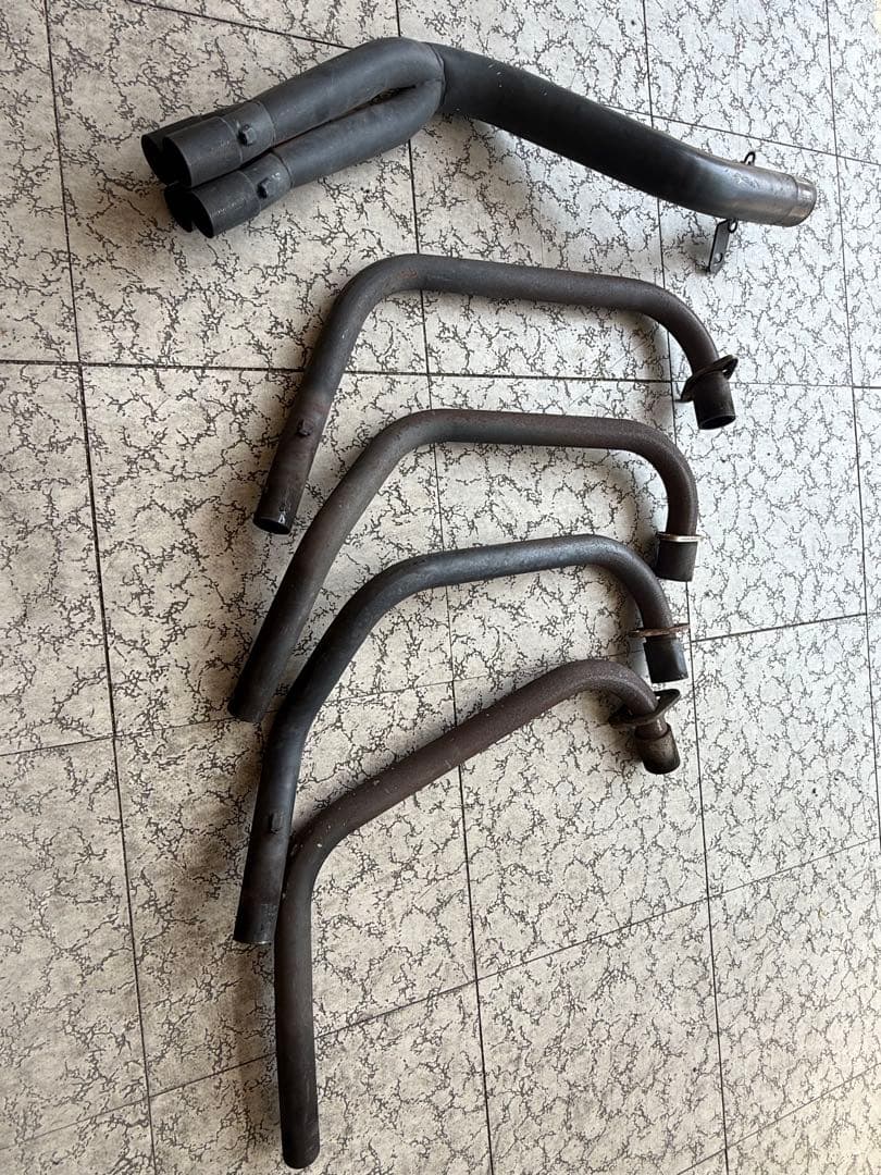 ゼファー400 社外マフラー50.8パイ