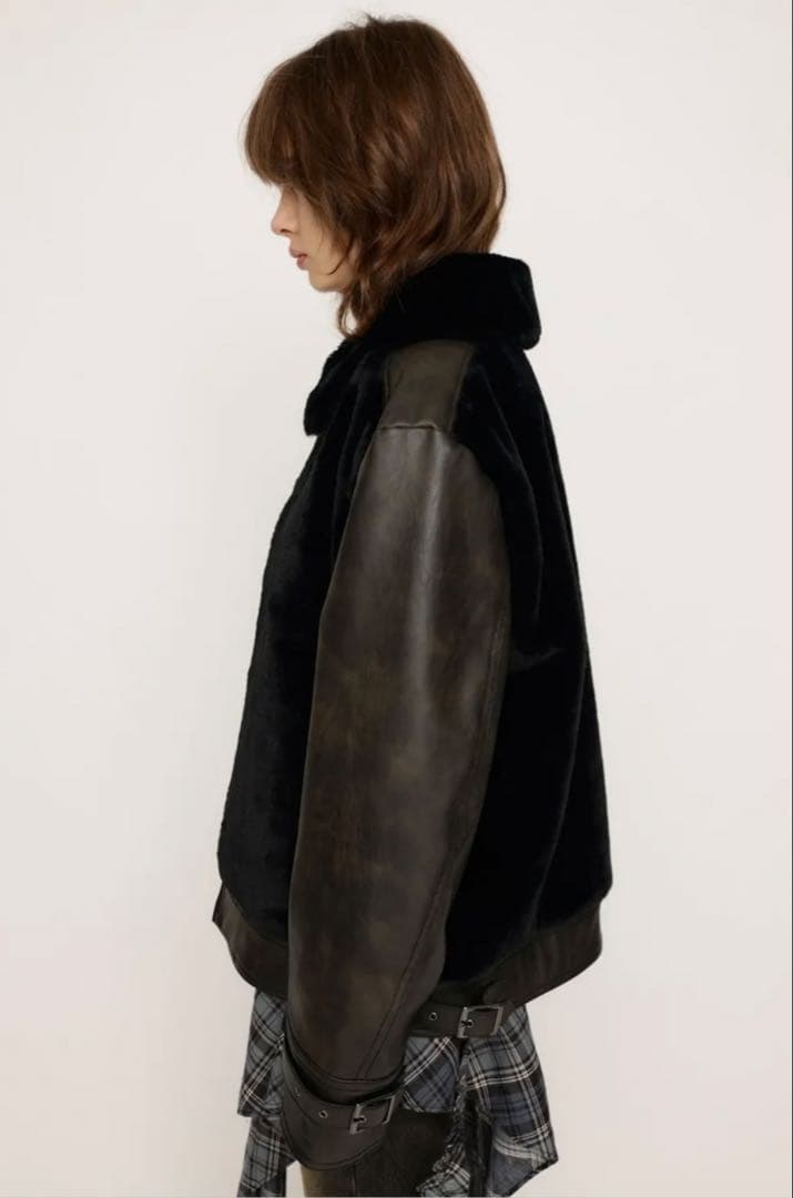 SLY FAUX FUR DOCKING G-1 ジャケット