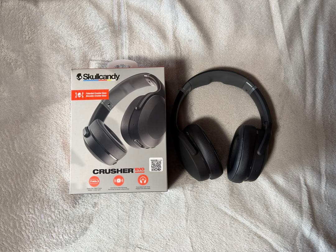 ヘッドホン skullcandy crusher evo