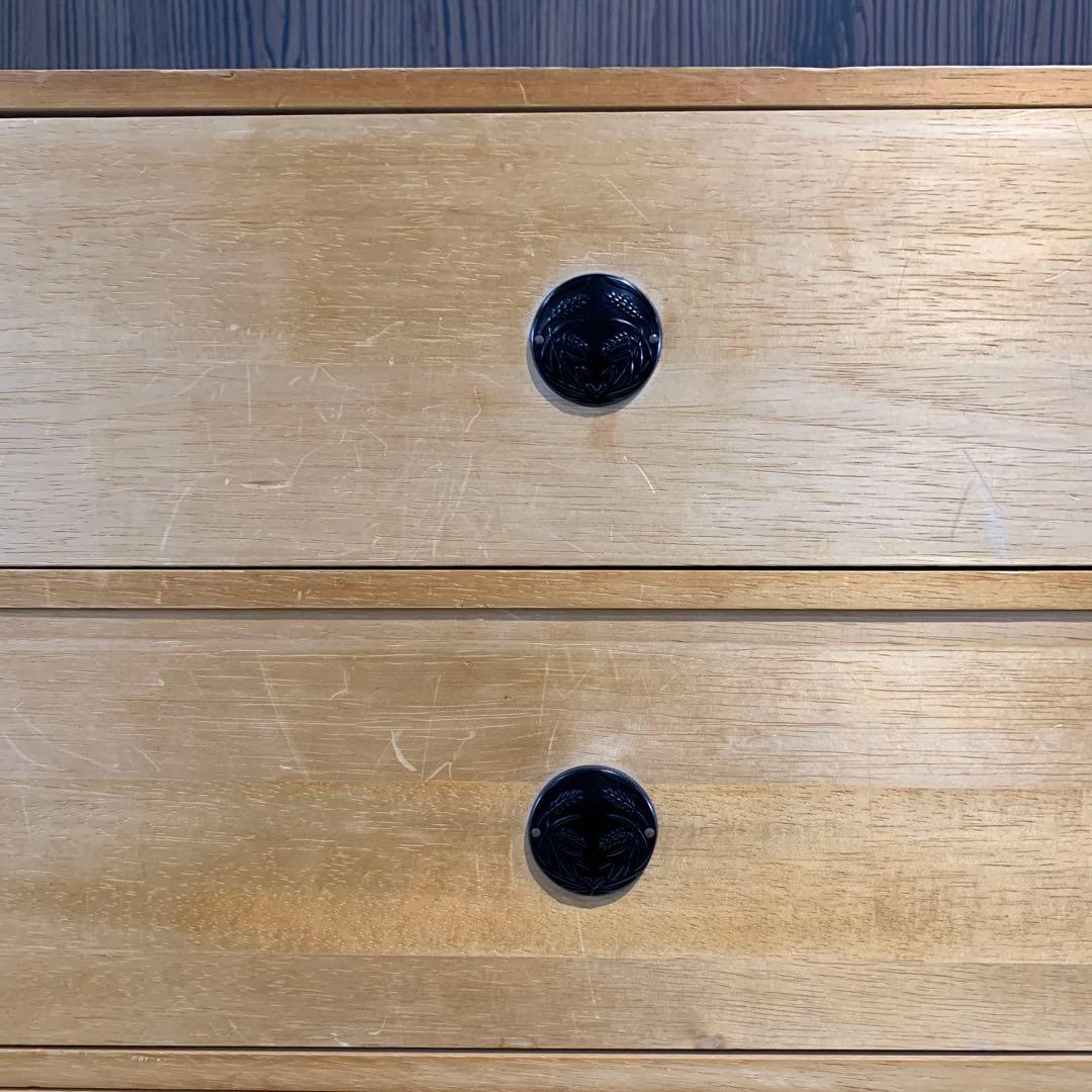 2分割　桐タンス 6引き出し