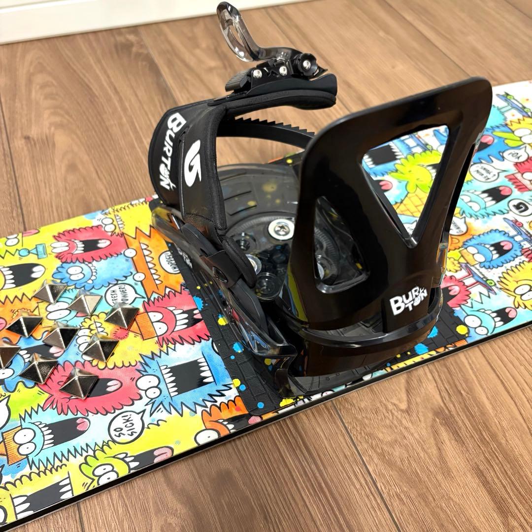 【希少】BURTON　バートン　キッズ　スノーボード110cm　2点セット