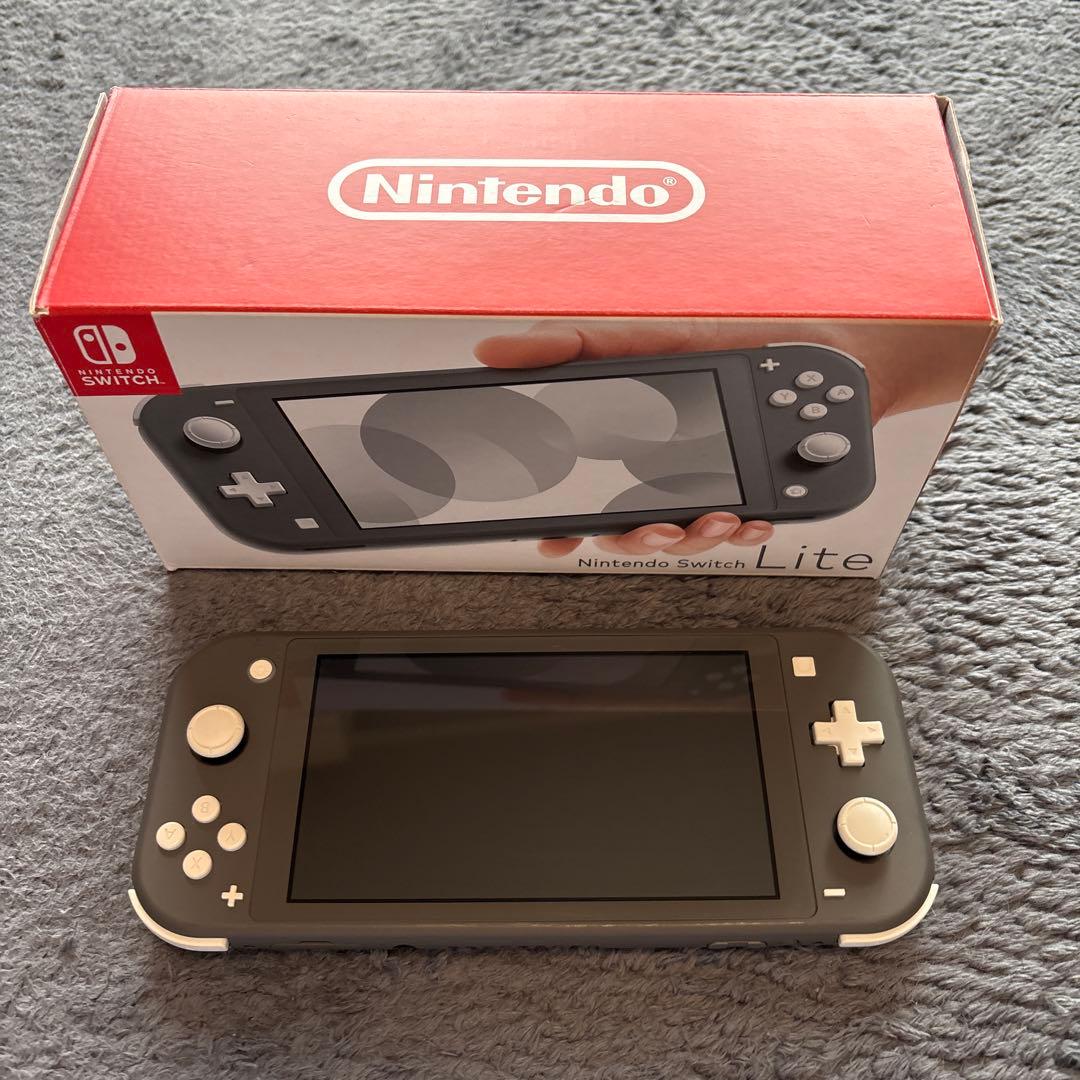 Nintendo Switch Lite グレー 本体 箱付き