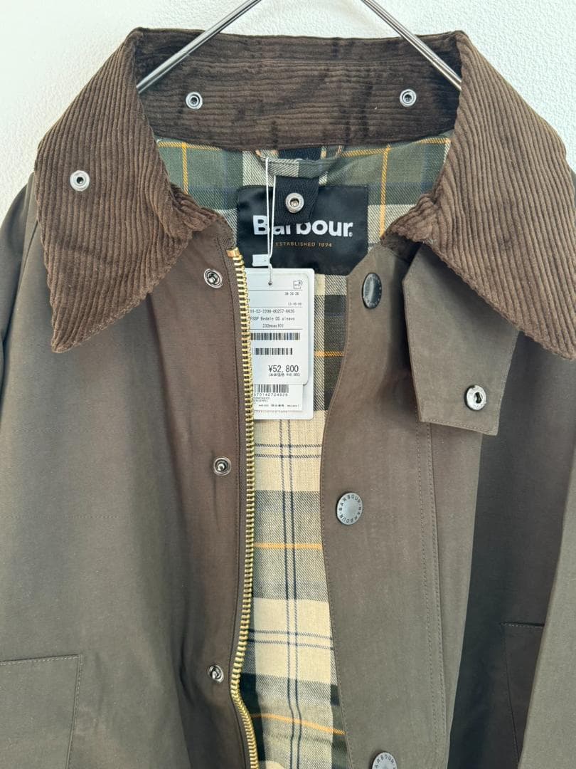 【新品未使用】バブアー　フリークスストア別注42サイズ　ビデイル　Barbour
