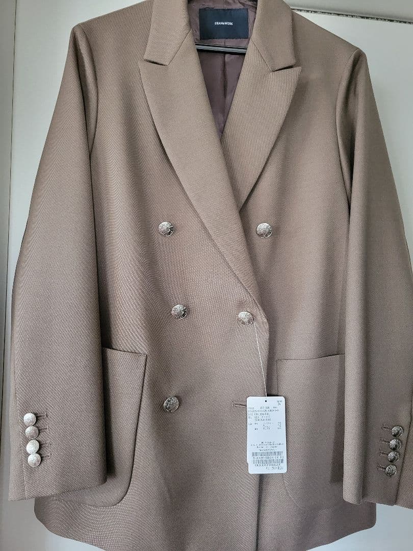 未使用タグ付き【FRAMEWORK】 TWRカルゼDBジャケット