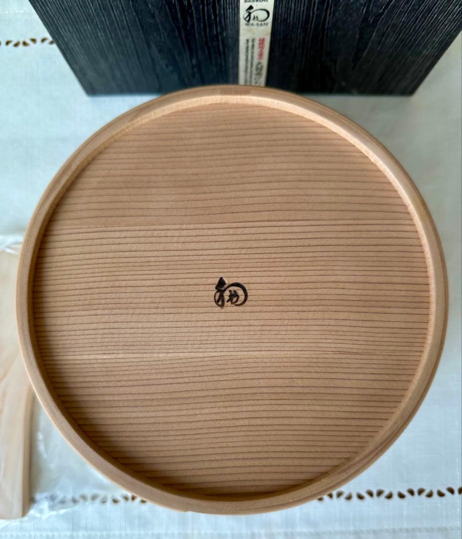 大館工芸社　おひつ　曲げわっぱ　新品未使用 六寸木地仕上　2合