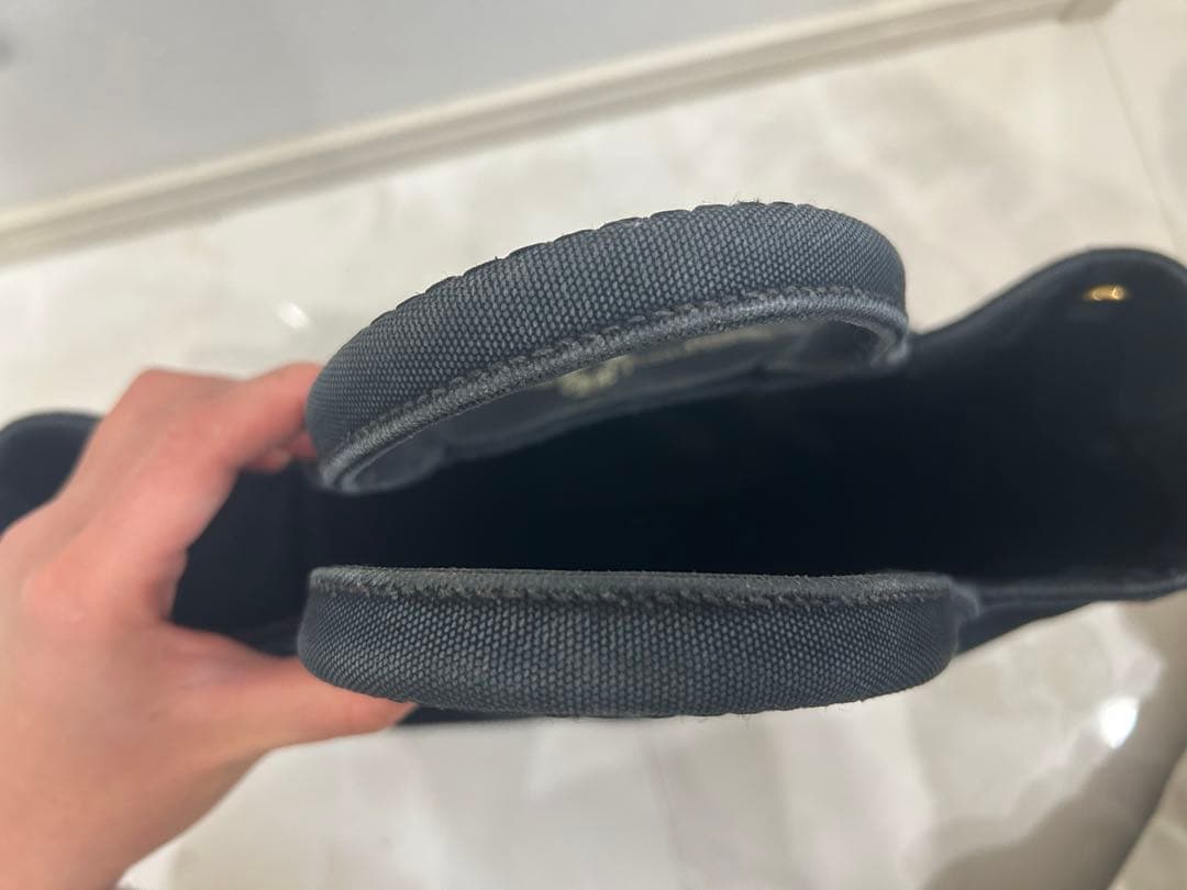 プラダ　PRADA カナパ　ブラックSサイズ