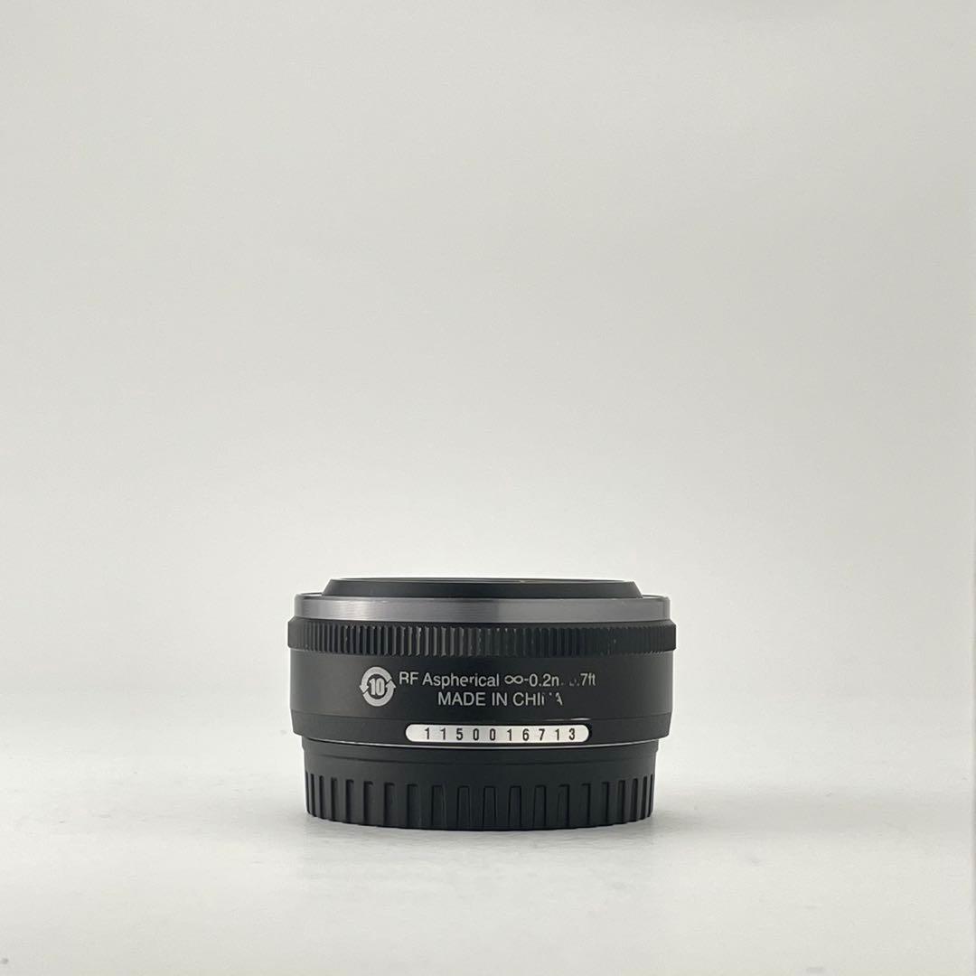 【美品・返品保証】Nikon1 10mm F2.8 ブラック 単焦点広角レンズ