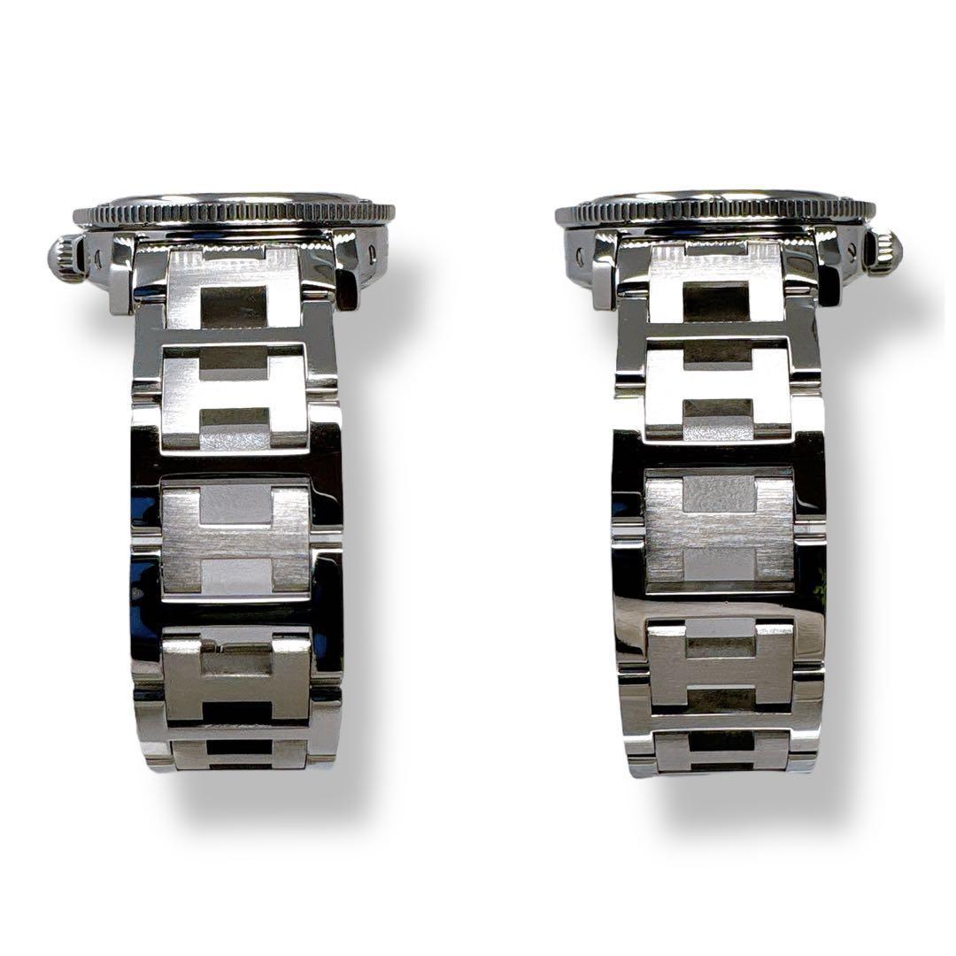 エルメス クリッパー ダイバー CL5.210 ホワイト レディース 時計 美品